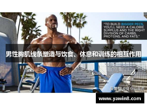 男性胸肌线条塑造与饮食、休息和训练的相互作用